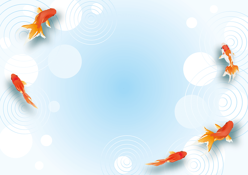 Goldfishs Water Background