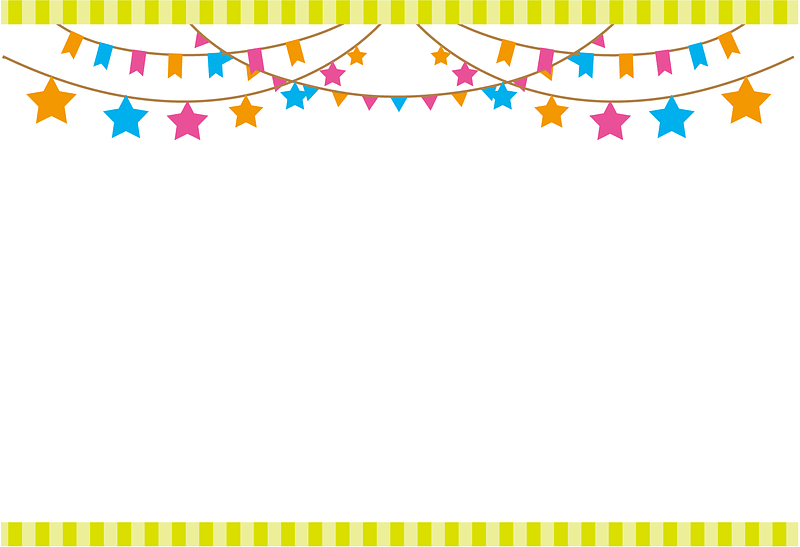 Garland Party Frame