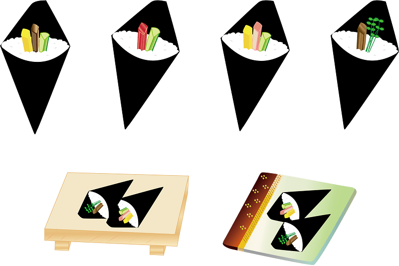 Self Hand Rolled Sushi