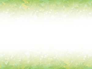 Maple Green Leaves Frame