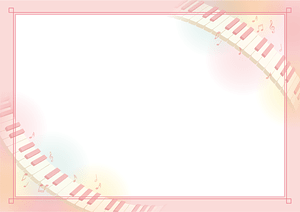 Keyboad Music Frame