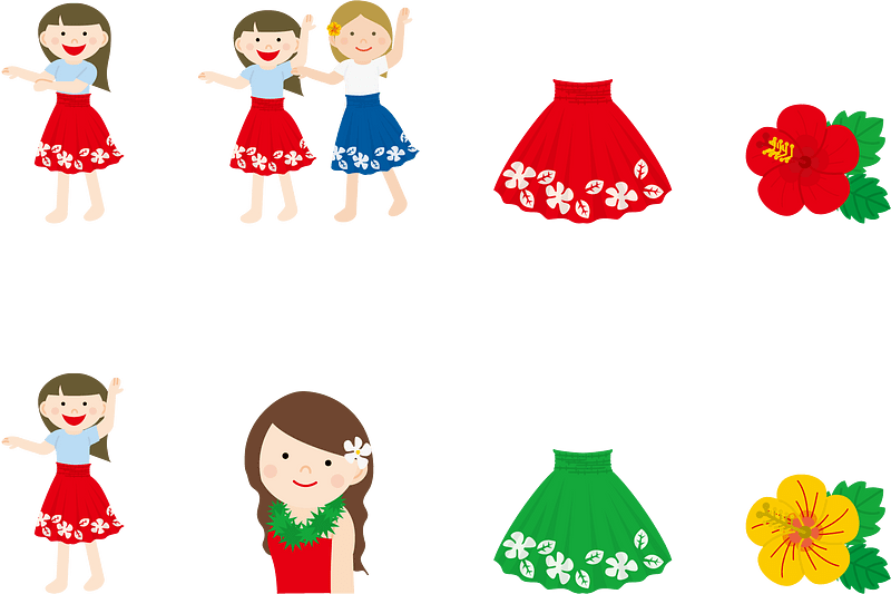 Hawaiian Hula Dancer