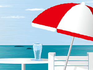 Sea Drink Beach Umbrella