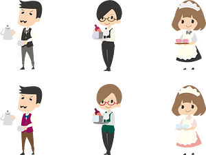 Cafe Manager Sommelier Waitress
