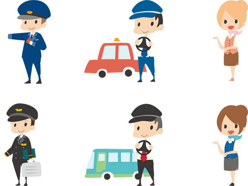 Driver Pilot Flight Attendant
