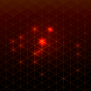 Red Light Triangle Background