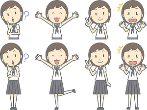 Middle School Girl