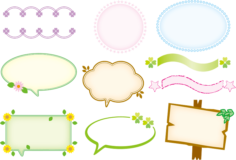 Frame Speech Balloon