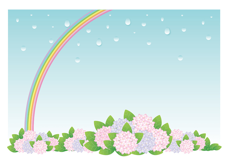 Hydrangea Rainbow Rain