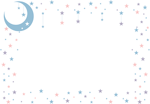 Moon Stars Frame