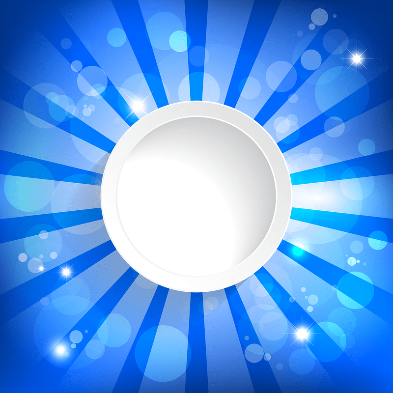 Circle Sunburst Background
