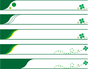 Four Leaf Clover Banner