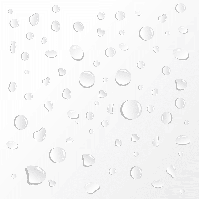 Waterdrop White Background