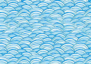 Blue Wave Background