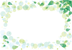 Green Leaves Frame