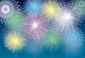 Fireworks Background