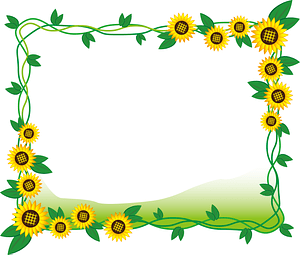 Sunflower Frame