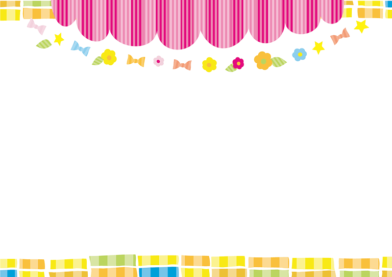 Stage Curtain Garland Frame