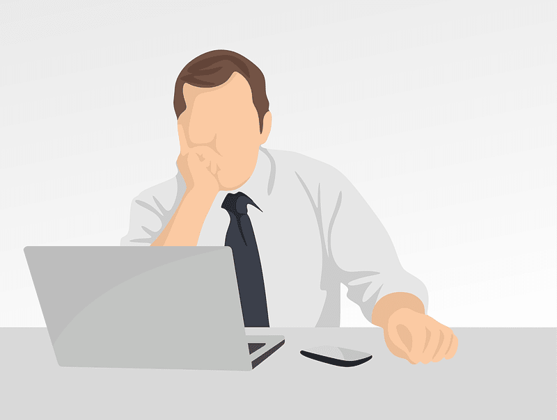 Businessman Laptop