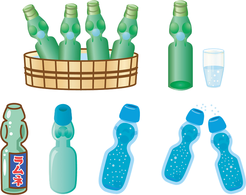 Ramune Soft Drink