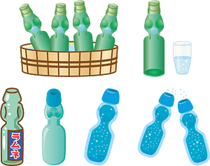 Ramune Soft Drink