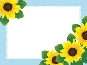 Sunflower Lace Frame