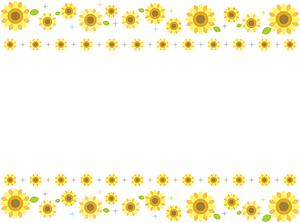 Sunflowers Frame