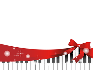 White Piano Ribbon