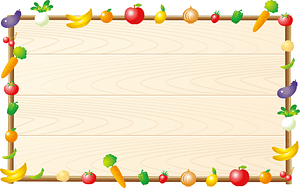 Vegetables Fruits Bulletin Board