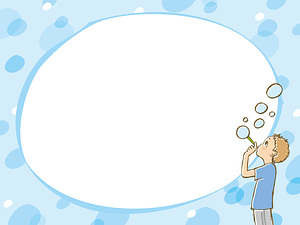 Soap Bubble Boy Frame