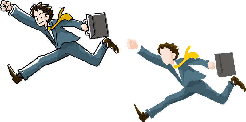 Businessman Running