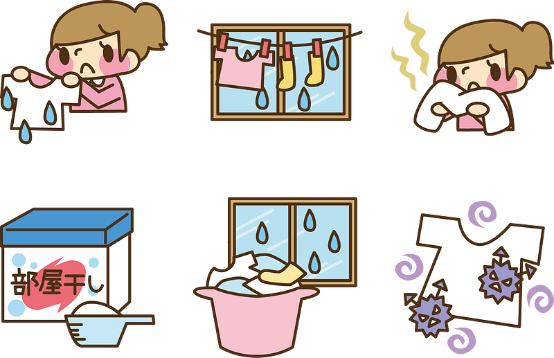 Washing Rainy Seazon