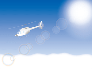 Helicopter Sky Clouds
