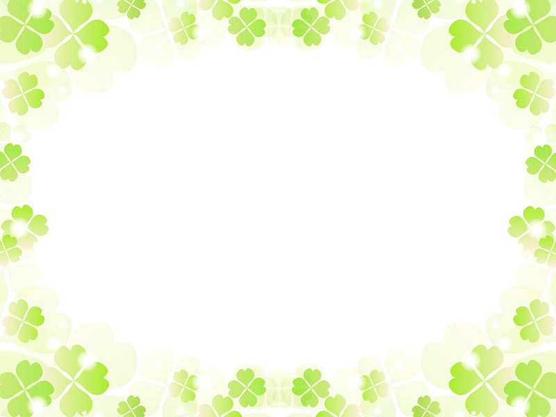 Four Leaf Clover Frame