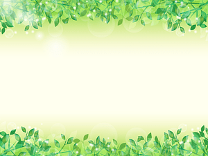 Green Leaves Frame