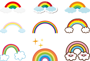 Rainbow Clouds