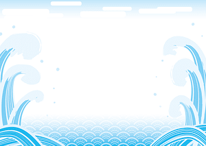 Wave Sea Frame