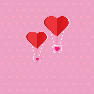 Heart Hot Air Balloon