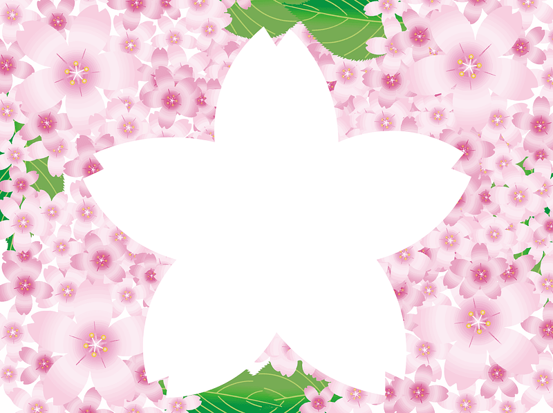 Cherry Blossoms Frame