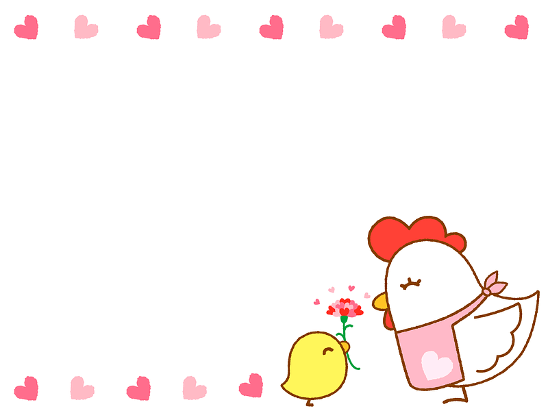Chicken Mothers Day Frame