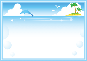 Summer Ocean Frame