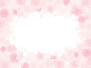 Cherry Blossoms Frame