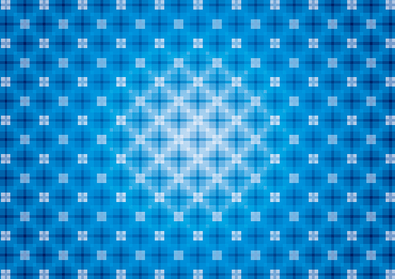 Check Pattern Blue Background