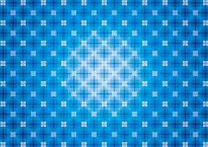 Check Pattern Blue Background