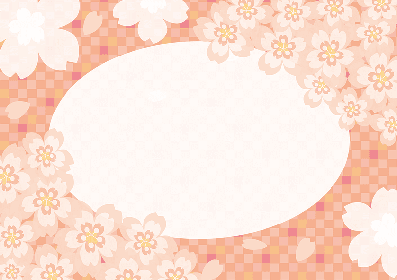 Cherry Blossoms Frame