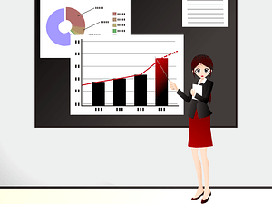 Presentation Businesswoman
