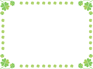 Four Leaf Clover Frame