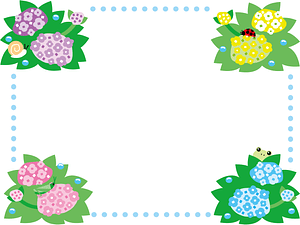 Hydrangea Frame