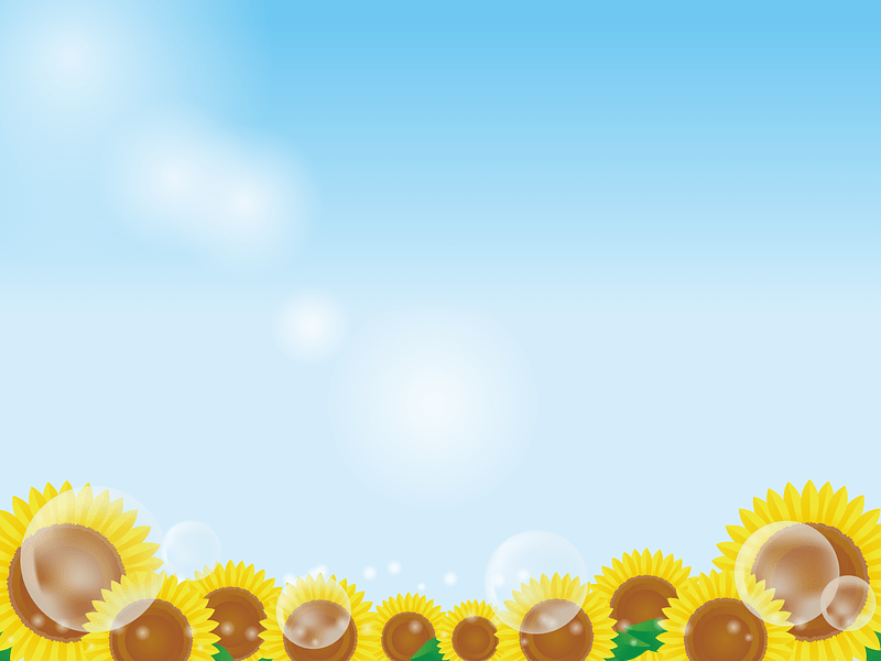 Sunflower Soap Bubble