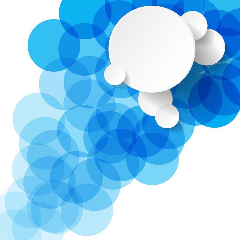 Abstract Circles Background